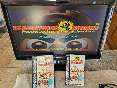 CLOCKWORK KNIGHT - SEGA SATURN - TESTED AND WORKING