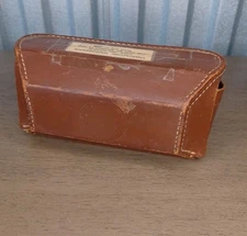 LEATHER CASE FOR KODAK STEREO CAMERA- Needs TLC  But It Is OK.  Sold As Is. READ