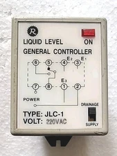 LIQUID LEVEL GENERAL CONTROLLER Type:JLC-1 Voltage :220V AC With Base