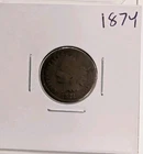 1874-P Philadelphia Indian Head Cent IHC Better Date