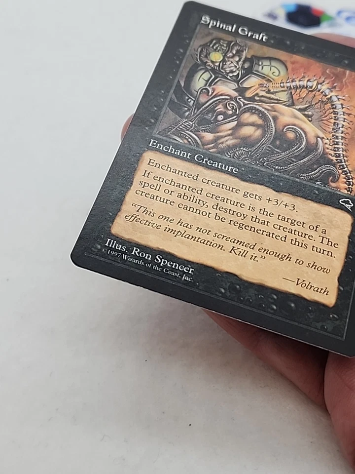 MTG Misprint Spinal Graft Square Corner Miscut Tempest Off Center *CCGHouse* - Image 4 of 4