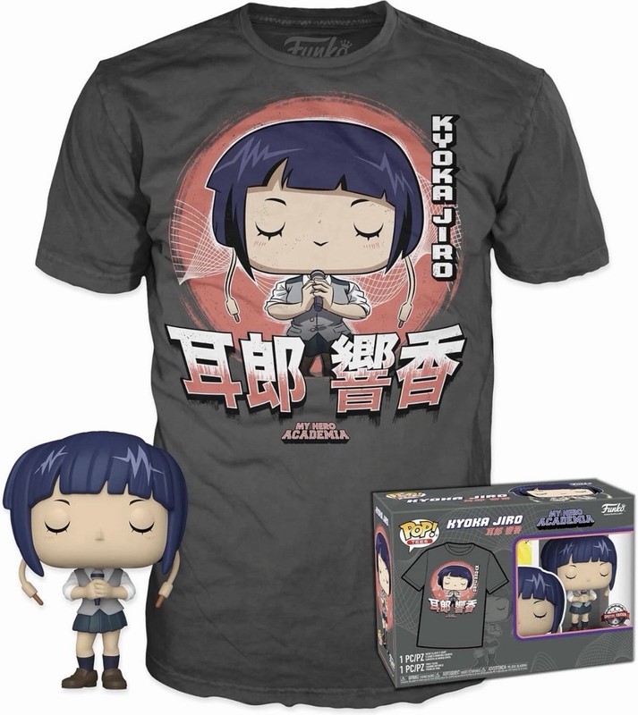 Funko Pop! Tees My Hero Academia Kyoka Jiro Tee #1208 Vinyl Figure Size XL