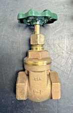 PRICE PFISTER #400 GATE VALVE 3/4", 125 LBS S.W.P, 200LBS W.O.O