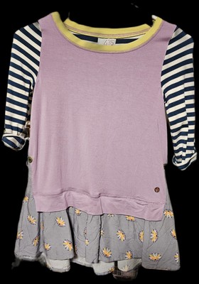 Matilda Jane Girls Sz 18 435 Long 3/4 Sleeves Shirt Boutique 