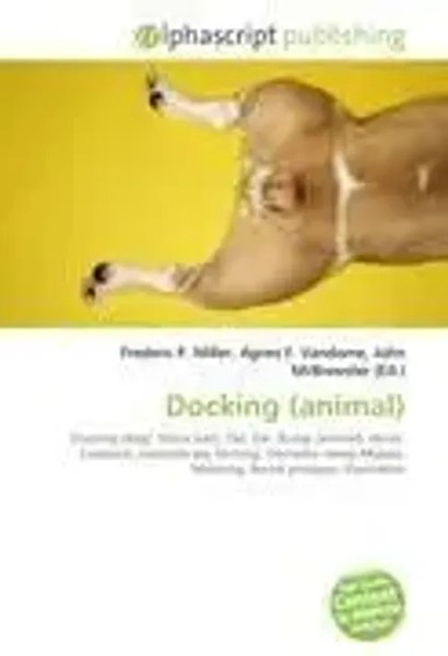 Docking (Animal) Frederic P. Miller (U. A.) Taschenbuch Englisch 2026-image