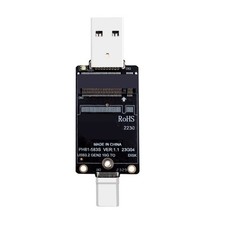 M.2 to USB A Type C Converter JMS583 Adapter Card 10Gbps SSD USB 3.2 Gen2