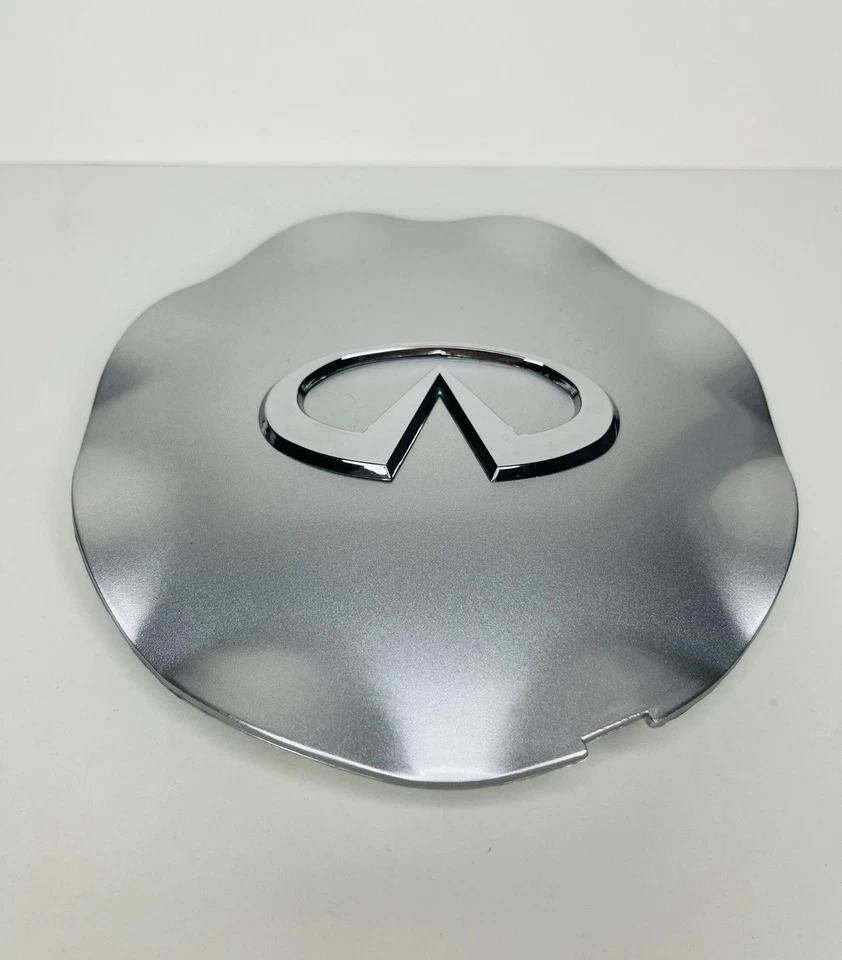 Tapacubos Infiniti FX35 FX45 2003-2008 8 radios centro de rueda plateado 40315CG210 Foto 3 de 4