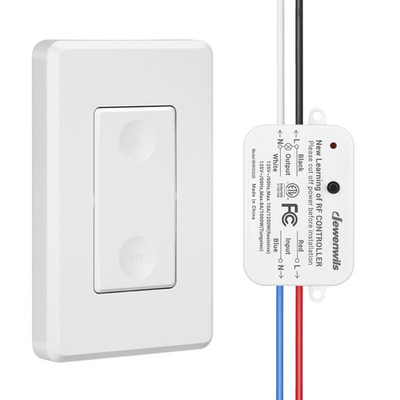 #ad DEWENWILS Wireless Remote Light Switch 10A High Power No Wiring No Interference $13.99