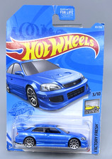 Hot Wheels HONDA Civic Si 2021 Factory Fresh Blue 3/10 JDM Diecast 1:64 Mattel
