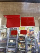 2 OEM Red Nintendo Switch Game Cartridge Case Holder  2 Sd Card Holder Lot Of 4