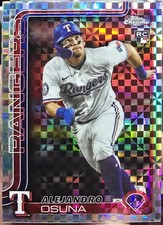 2025 Topps Chrome Update Series - Alejandro Osuna #USC174 X-Fractor (RC)