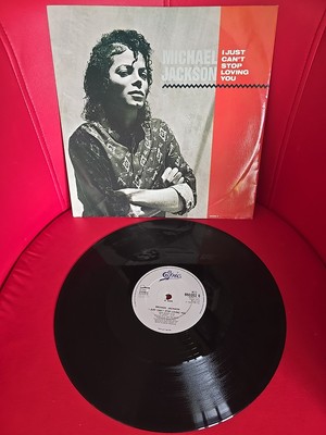 MICHAEL JACKSON with SIEDAH GARRETT- I JUST CANT STOP LOVING YOU-EPC 450290 1987