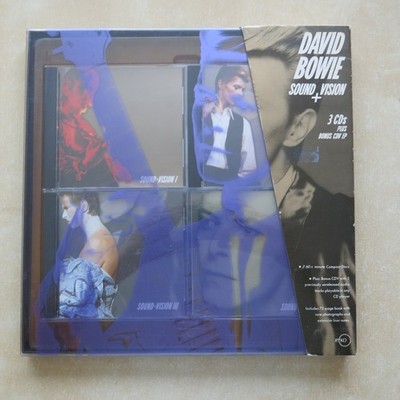 DAVID BOWIE Sound + Vision - 3 x CD + CDV box set VG