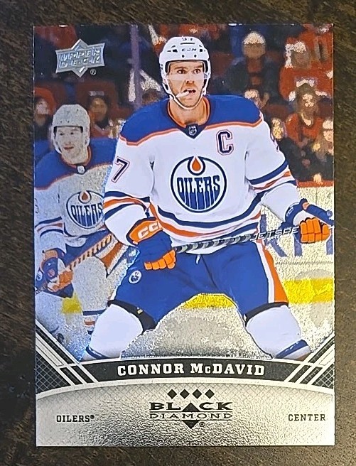 2022-23 Upper Deck Black Diamond Retro Connor McDavid #BD-43 Edmonton Oilers
