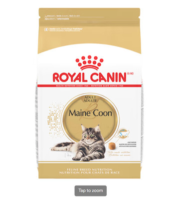 Royal Canin Feline Breed Nutrition Maine Coon Adult Dry Cat Food, 14 lbs