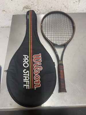 Wilson Pro Staff PWS LargeHead Graphite w/Kevlar Tennis Racquet 4 3/8  Grip