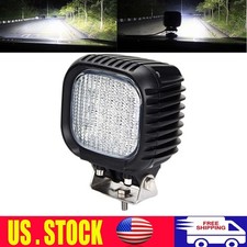 48W Cab LED Work Light Headlight Flood Tractor Front Light 10-30V Universal