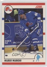 1990-91 Score Bilingual Mario Marois #229 q7c