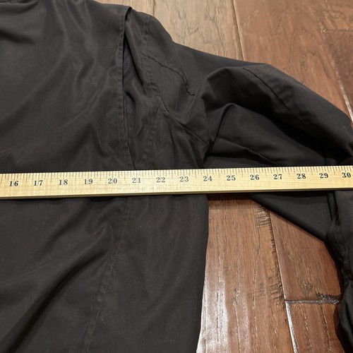 Polo Ralph Lauren Jacket Mens Large Black Harrington Plaid Lined Classic Coat - Picture 14 of 14