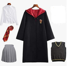 Harry Potter Gryffindor School Uniform 5-Piece Cosplay Costume Set Fancy