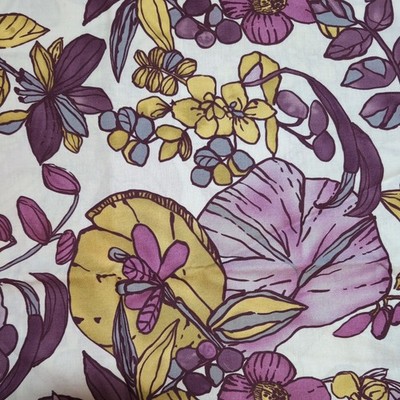 Lourdes Sanchez for Timeless Treasures Fabric flower Print ONE YARD 