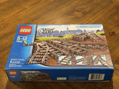 LEGO City Switch Train Tracks 7895 - New SEALED Box