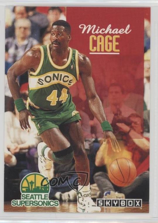1992-93 Skybox Michael Cage #229 3bz