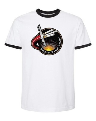 New Project Hail Mary Mission Patch Gift For Fans Ringer S-3XL Shirt CA805