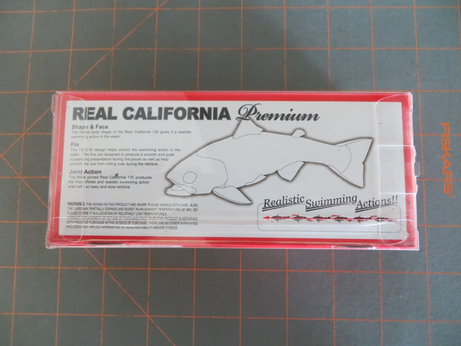 RARE Lucky Craft Real California Premium Rainbow Trout - Large Swimbait - Image 3