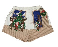Christmas Theme Boxers Daland Designs Mervyn s Exclusive Size L Vintage NWT 80 s