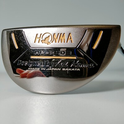 HONMA GOLF HP-2003 Designed by Kaz Honma Putter RH With Headcover