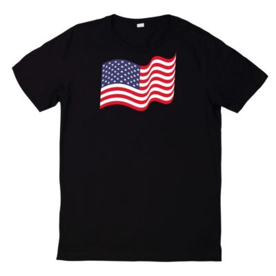 Cool USA with America Flag T-Shirt United States America Shirt