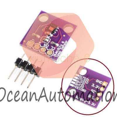 Low Power I2C GY-213V-HDC1080 High Accuracy Digital Humidity Temperature Sensor