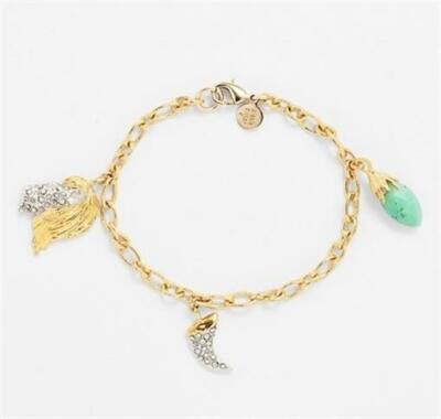 ALEXIS BITTAR 'Elements - Maldivian' Lion Charm Bracelet 142871