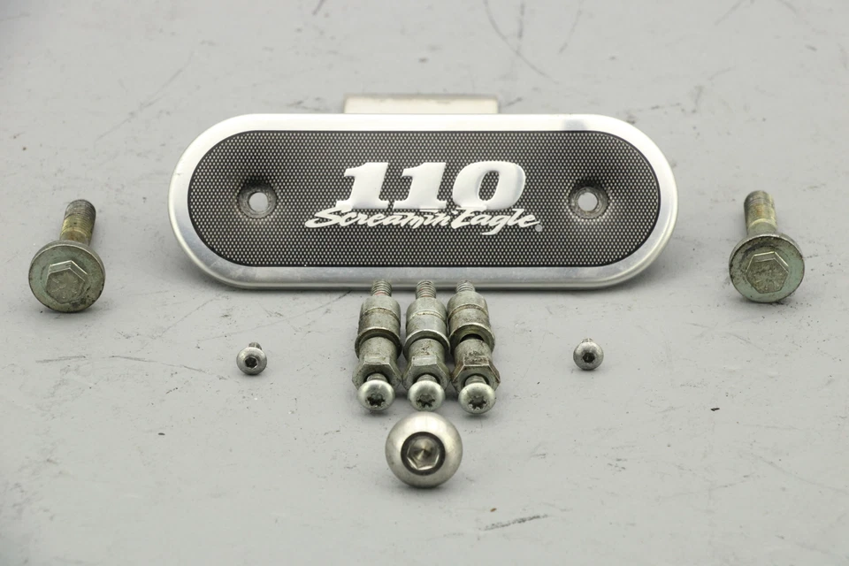 Harley Street Glide CVO 2012 kit de filtro de admisión de filtro de aire placa posterior sólida Foto 3 de 4