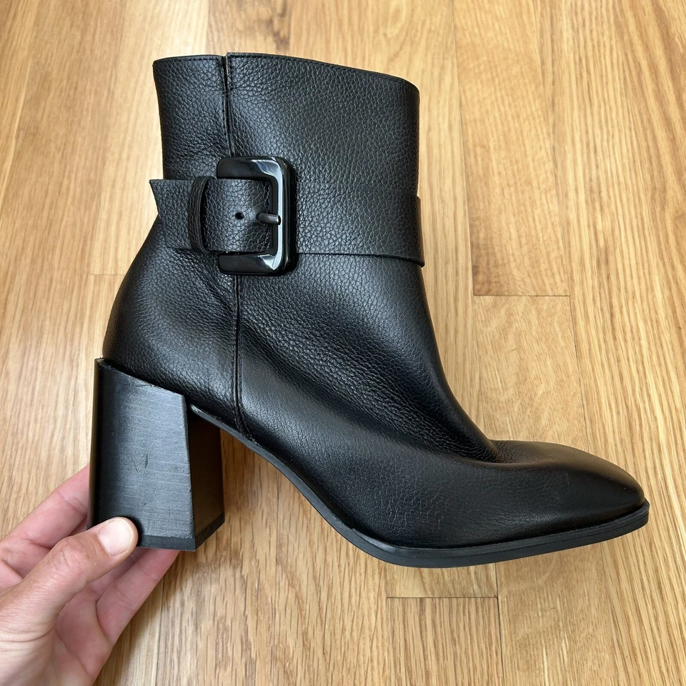 Botines Paul Green para mujer de cuero con hebilla Nirvana, 6, 8,5 EE. UU. Foto 2 de 4