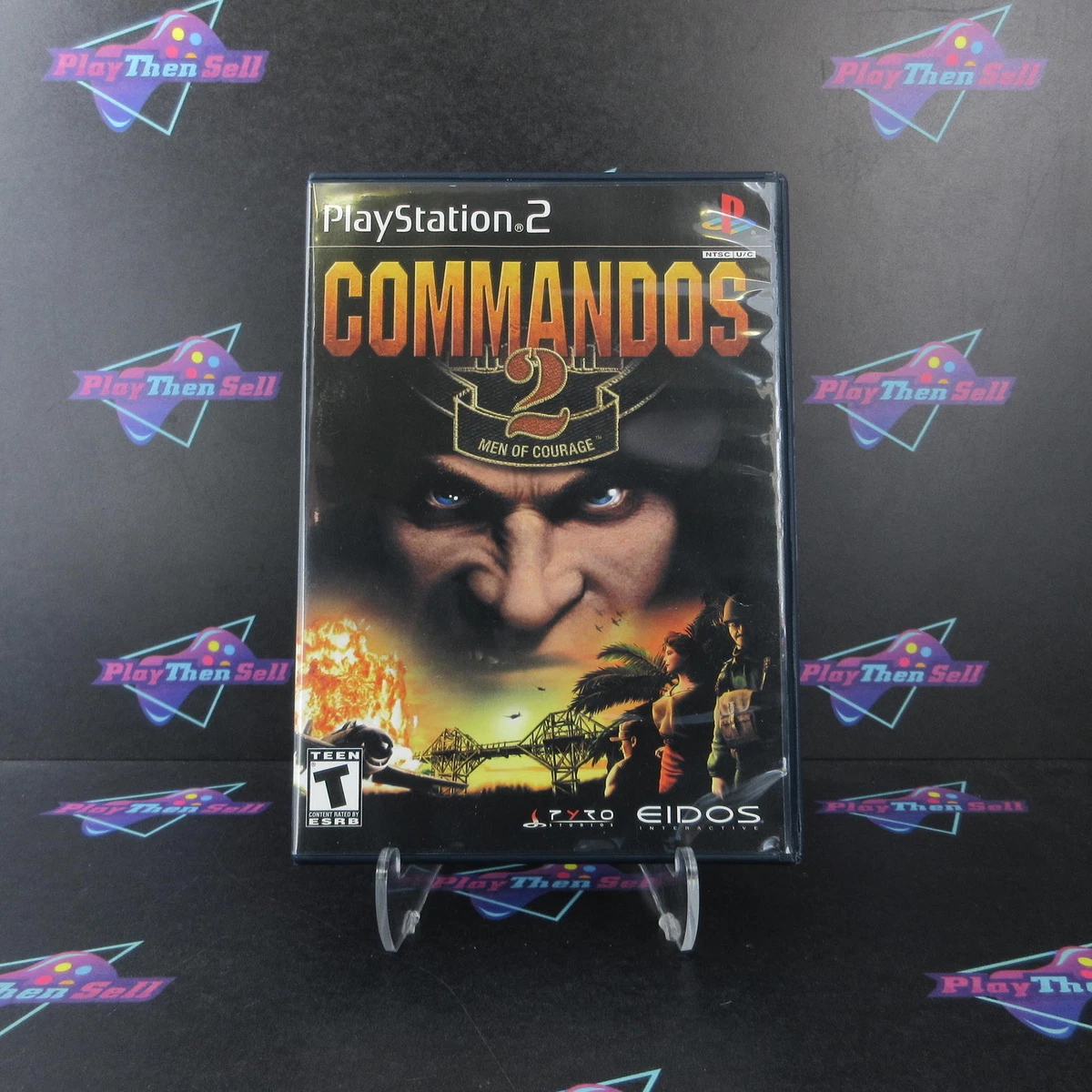 Jeu PlayStation 2 COMMANDOS STRIKE FORCE - Action Aventure - Français - Bon état