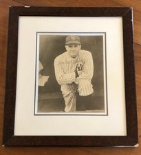 Vintage Joe McCarthy Signed and Framed 8 x 10 Photograph Great Condition