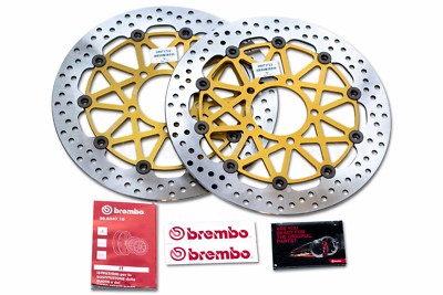 パーツ Kawasaki B+COM 6XR PLAZA Special Edition Kawasaki ZX-6R 636 ABS 13+ 320mm Upgrade Brembo HPK