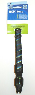 ROK Straps All Purpose Flat Tie Down Luggage Strap w/ hooks 48 inch x 3/4 inch