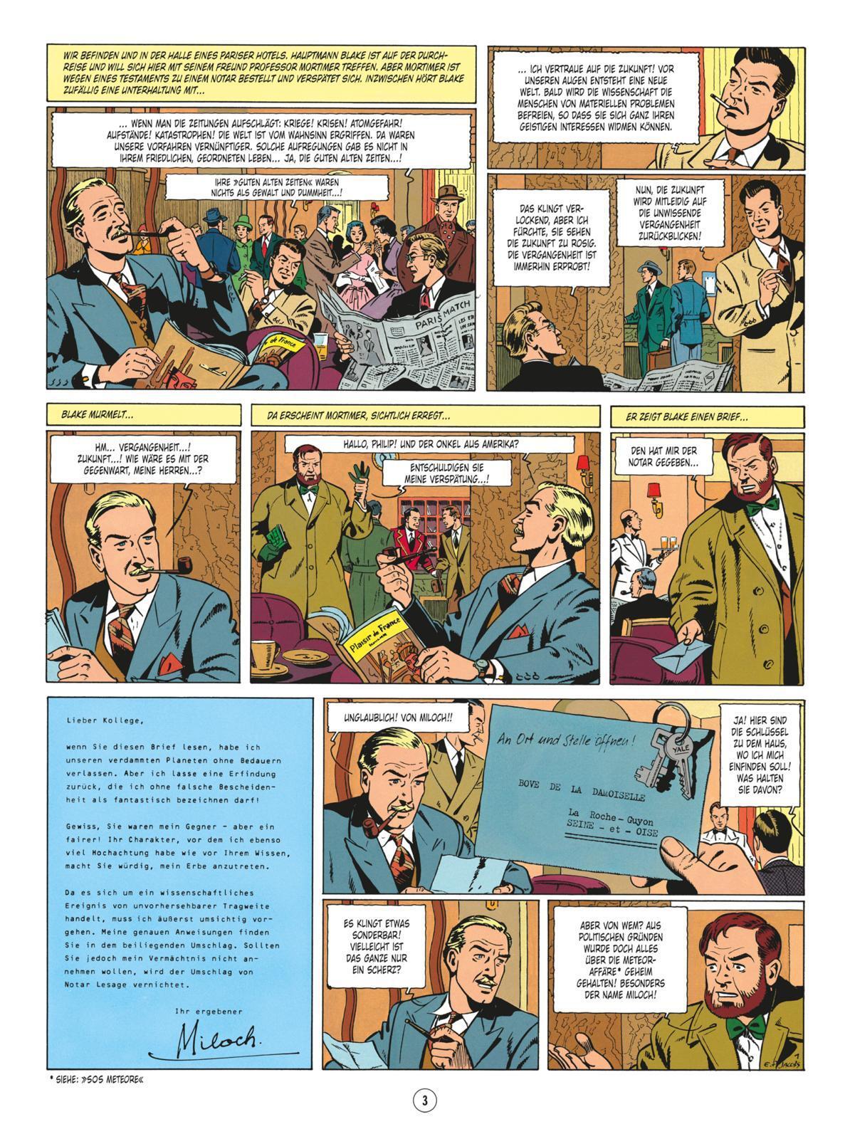 Thumbnail - Edgar-pierre Jacobs Blake Und Mortimer 6: Die Teuflische Falle