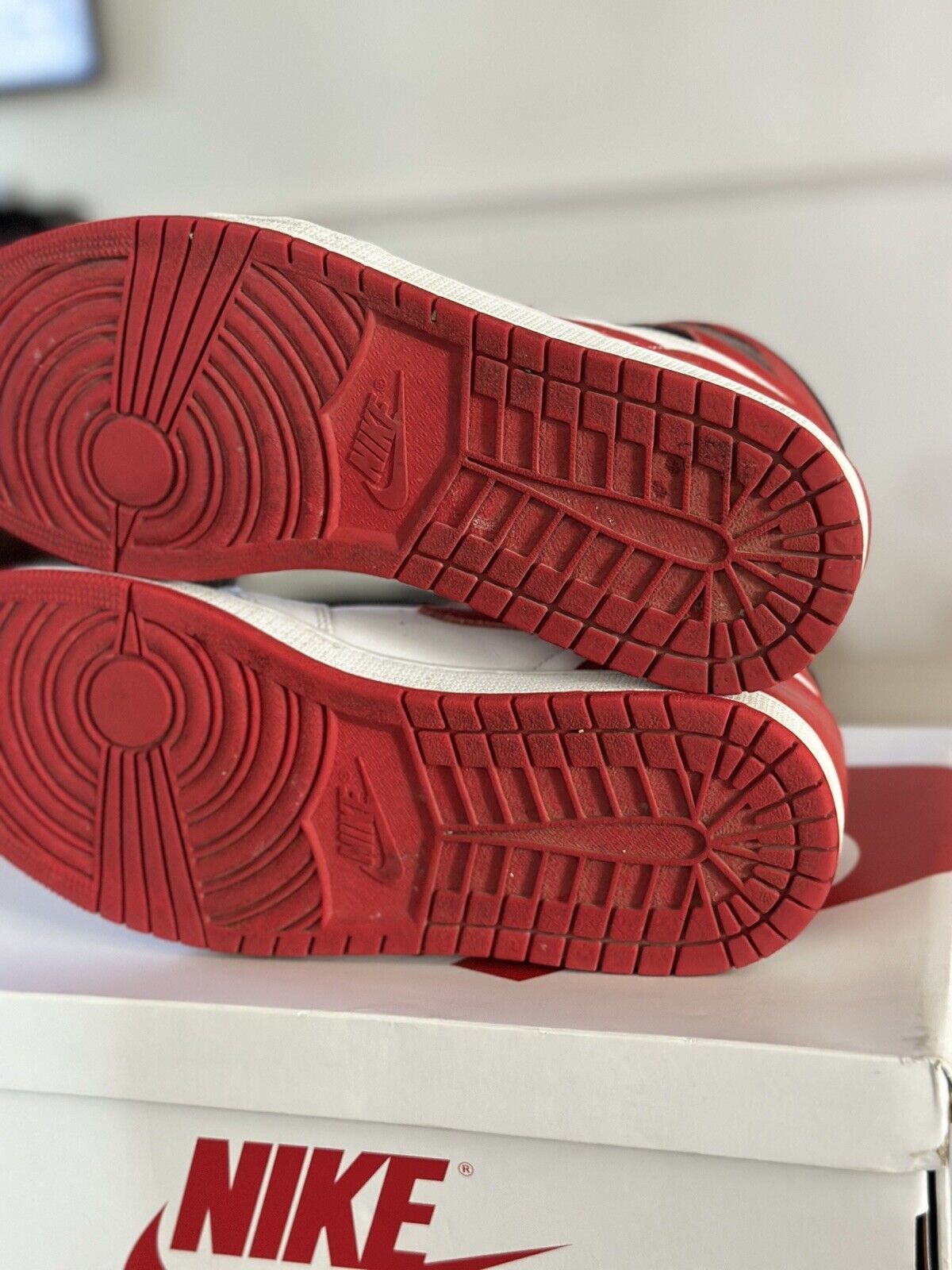 Size 12.5 - Nike Air Jordan 1 Retro OG High Herit… - image 11
