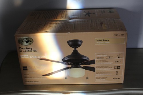 Hampton Bay Courtney 42” Bronze Finish 