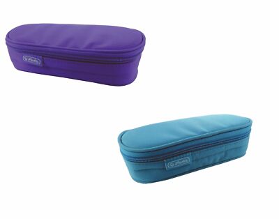 Herlitz Faulenzer Etui - Fresh Colors, 21,5 x 9 x 6 cm, Stifteschlaufen 3 Farben