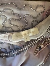 Love Shack Fancy Corville Sequin Beaded Stars Mini Dress SZ 8 $300