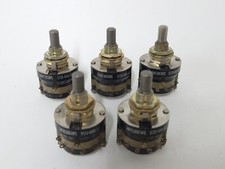 5x Grayhill 1 pole 5 Position Rotary Switch - 5 switches - SR04E30B3HPC