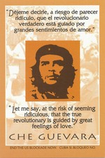 Che Guevara Cuba Postcard  unused  4x6 