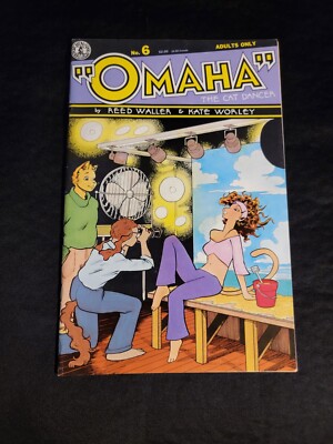 Kitchen Sink Press Omaha The Cat Dancer #6 Comic Book