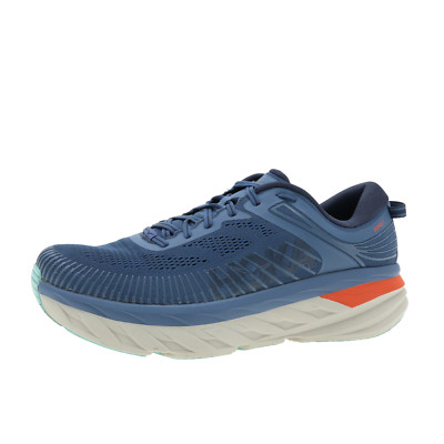HOKA Z3258 Bondi 7 Men's Blue Running Shoe Sneaker Size 12M