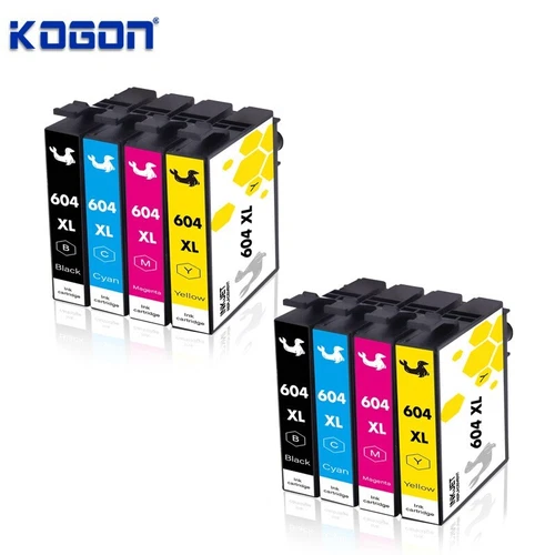 8 INK CARTRIDGE FIT FOR EPSON XP-4200 XP-2200 XP-2205 XP-3200 XP-3205 604 XL